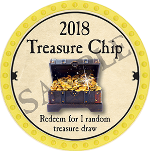 Treasure Chip - 2018 (Light Yellow)