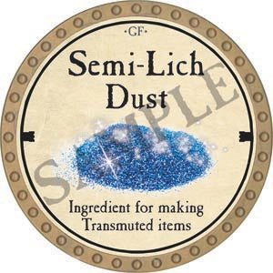 Semi-Lich Dust - 2020 (Gold)