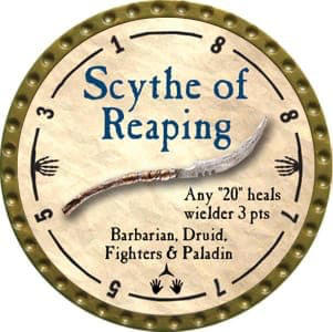 Scythe of Reaping - 2012 (Gold) - C26