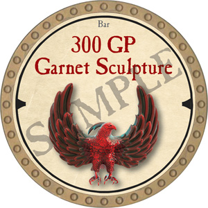 300 GP Garnet Sculpture - 2019 (Gold)