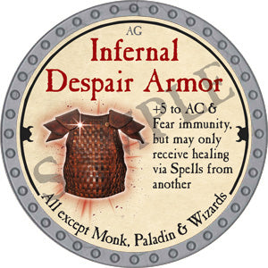 Infernal Despair Armor - 2018 (Platinum) - C37