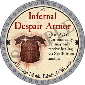 Infernal Despair Armor - 2018 (Platinum) - C17