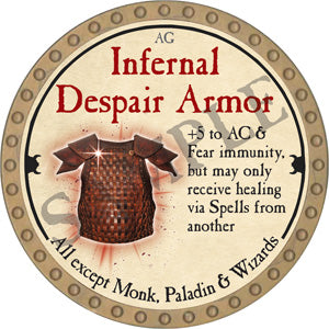 Infernal Despair Armor - 2018 (Gold)