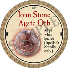Ioun Stone Agate Orb - 2018 (Gold)