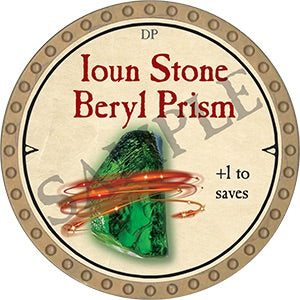 Ioun Stone Beryl Prism - 2021 (Gold)