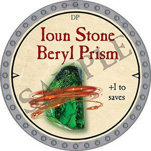 Ioun Stone Beryl Prism - 2021 (Platinum)