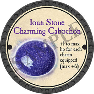 Ioun Stone Charming Cabochon - 2017 (Onyx) - C117