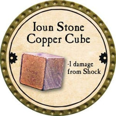 Ioun Stone Copper Cube - 2013 (Gold) - C