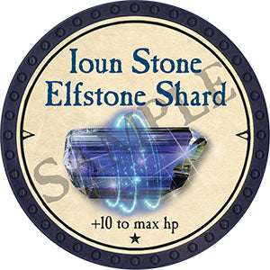 Ioun Stone Elfstone Shard - 2021 (Blue)