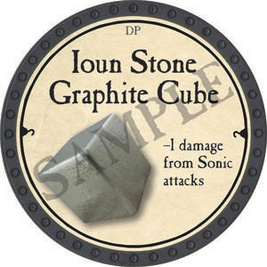 Ioun Stone Graphite Cube - 2022 (Onyx) - C37