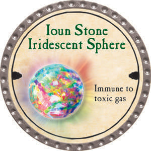 Ioun Stone Iridescent Sphere - 2014 (Platinum) - UC