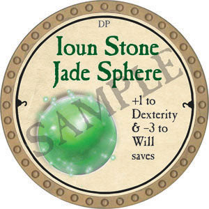 Ioun Stone Jade Sphere - 2022 (Gold)