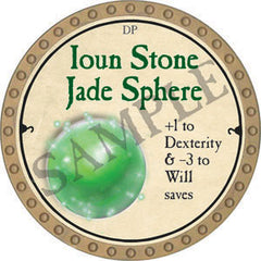 Ioun Stone Jade Sphere - 2022 (Gold)