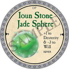 Ioun Stone Jade Sphere - 2022 (Platinum)