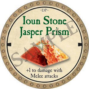 Ioun Stone Jasper Prism - 2020 (Gold) - C63