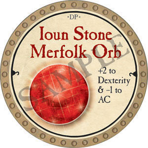 Ioun Stone Merfolk Orb - 2022 (Gold)