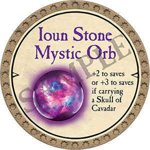Ioun Stone Mystic Orb - 2021 (Gold) - C87