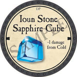 Ioun Stone Sapphire Cube - 2020 (Onyx) - C37