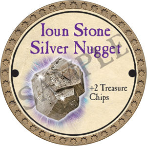 Ioun Stone Silver Nugget - 2017 (Gold)