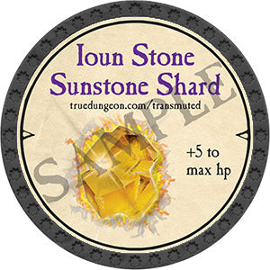 Ioun Stone Sunstone Shard - 2021 (Onyx) - UR