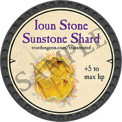 Ioun Stone Sunstone Shard - 2021 (Onyx) - UR