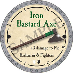 Iron Bastard Axe - 2017 (Platinum) - UC