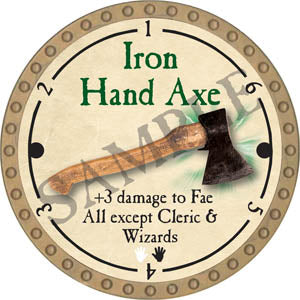 Iron Hand Axe - 2017 (Gold)