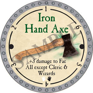 Iron Hand Axe - 2017 (Platinum) - C17