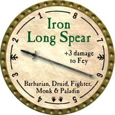 Iron Long Spear - 2009 (Gold) - UC