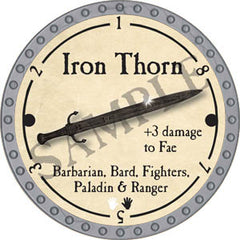 Iron Thorn - 2017 (Platinum) - C