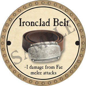 Ironclad Belt - 2017 (Gold)