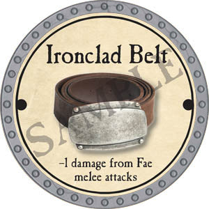 Ironclad Belt - 2017 (Platinum)