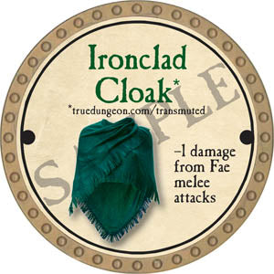 Ironclad Cloak - 2017 (Gold)
