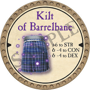 Kilt of Barrelbane - 2019 (Gold) - UR