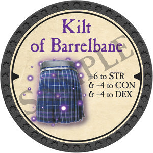 Kilt of Barrelbane - 2019 (Onyx) - C89