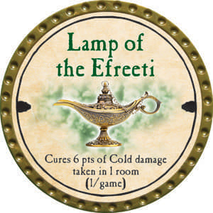 Lamp of the Efreeti - 2014 (Gold) - C117