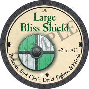 Large Bliss Shield - 2018 (Onyx) - C26