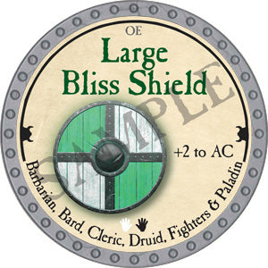 Large Bliss Shield - 2018 (Platinum)