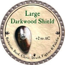 Large Darkwood Shield - 2009 (Platinum) - C37