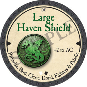 Large Haven Shield - 2019 (Onyx) - C26
