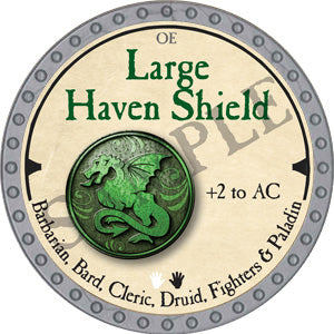 Large Haven Shield - 2019 (Platinum)