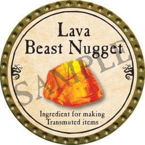 Lava Beast Nugget - 2016 (Gold)