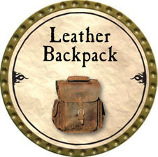 Leather Backpack - 2010 (Gold)