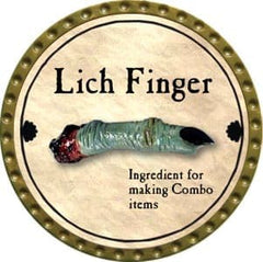 Lich Finger - 2011 (Gold) - T