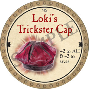 Loki's Trickster Cap - 2018 (Gold) - C17