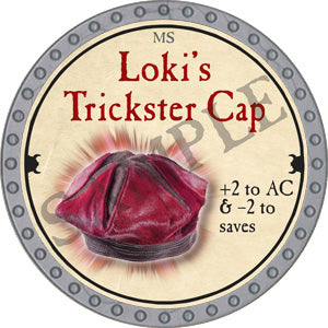 Loki's Trickster Cap - 2018 (Platinum) - C37