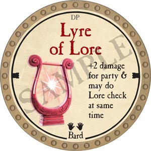 Lyre of Lore - 2020 (Gold) - C17
