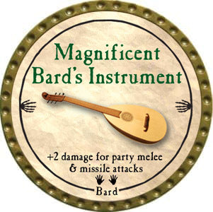 Magnificent Bard’s Instrument - 2012 (Gold) - C37