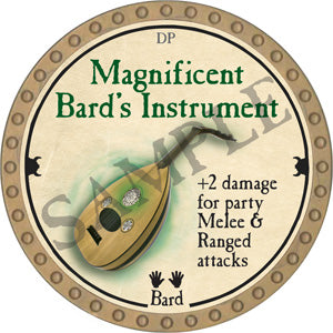 Magnificent Bard's Instrument - 2018 (Gold)