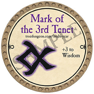 Mark of the 3rd Tenet - 2024 (Gold) - C35